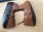 Smith & Wesson J frame grips square  butt wood (#48)