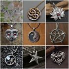 925 Silver Vintage Animal Pendant Necklace Gothic Women Men Party Jewelry Gifts