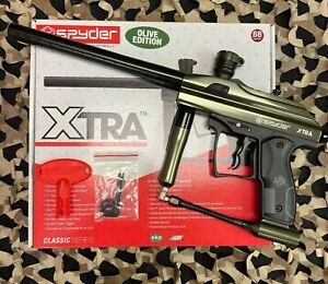NEW Kingman Spyder Xtra Semi-Auto Paintball Gun - Gloss Olive