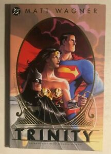 TRINITY Wonder Woman Batman Superman by Matt Wagner (2004) DC Comics HC 1st FINE