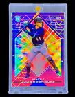 JULIO RODRIGUEZ ROOKIE REFRACTOR RC Card Holofoil Base Non Auto - MARINERS