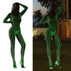 Fishnet Stockings Luminous Glow in The Dark Clothes Fishnet Pantyhose Deco