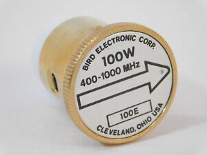 Bird 100E 400-1000MHz 100W Element Slug for 43 Wattmeter Meter (excellent)