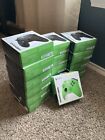 Lot of 17 Xbox Wireless Controllers 16 Carbon Black, 1 Velocity Green, Microsoft