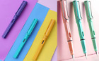 Jinhao 777 Fountain Pen & Converter, Extra Fine Nib, Color Clip, 6 Color Options