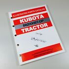 Kubota B8200Hst Dp Tractor Parts Assembly Manual Catalog Exploded Views Numbers