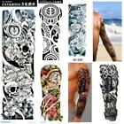 1/5 Pcs US man women Tattoo Sleeve Temporary Arm Body Art Sticker Waterproof