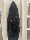 The Club Glove Burst Proof  USA Made Padded Wheeled Travel Golf Bag Black AS IS