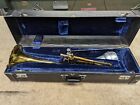 New ListingKing 3B Concert S/N5775 ** Used Trombone Professionally Serviced And Coffin Case
