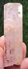 150carats A lovely piece of lustrous pink kunzite crystal point pendant
