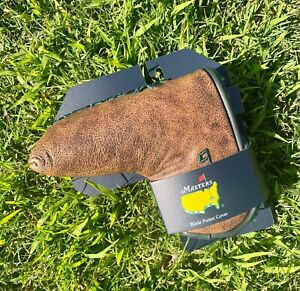 Masters 2024 Golf Leather Blade Putter Cover Augusta National Golf Club NEW18896