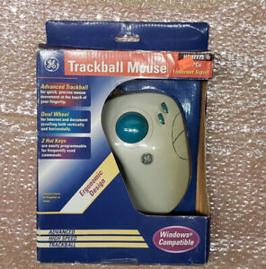 General Electric Trackball Mouse/Raton for PCs w/
