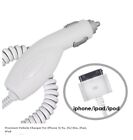 Apple iPhone 4/4s 30 Pin Car Charger - White - Brand New in Retail Package
