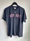 Vintage Majestic Boston Red Sox Jersey T Shirt MLB Baseball Black Large