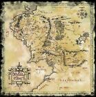 Lord Of The Rings Map Of Middle Earth Mordor Rohan Shire Prop/Replica