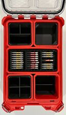 2 Stackable Short Bins for Full Size Milwaukee PACKOUT Organizer Tool Box