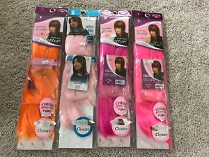 2 packs Harlem 125 3 Pc Synthetic Weave Hair + Free Closure (special colors)
