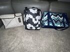 Thirty-One Chevron Cooler, Organizer Bag, & Pack-N-Pull Taupe Caddy~Lot Of 3~