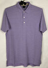 Dunning Golf NWT Mens Polo Golf Shirt Small S Orchid Blend Short Sleeve New