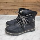 Women's Size 10 Sorel Cozy Explorer Waterproof Winter Boots Black NL2744-010
