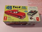 Vintage AMT 3 In 1 Custom Stock 1949 FORD CLUB COUPE 1/25 Model Car Kit T149 149