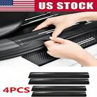 4x Car Cover Fiber Door Scuff Protector Panel Sill Carbon Step Accessories 2024 (For: Land Rover Discovery)