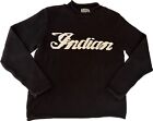 VINTAGE ORIGINAL BRAND INDIAN MOTORCYCLE Pullover Sweater Size Large 1980s