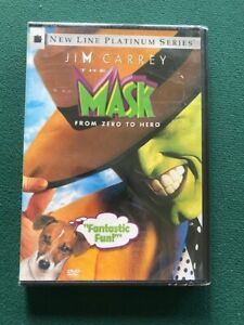 The Mask (DVD, 1994) Jim Carrey, Cameron Diaz, Peter Riegert, Amy Yasbek