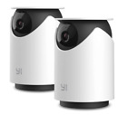 2-Pack YI Dome Camera U Indoor WiFi Security IP Camera Night Vision 2-Way Audio