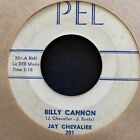 Jay Chevalier 1961 Rockabilly/Swamp Pop 45 on PEL ~ Billy Cannon ~ Hear