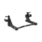 Titan Fitness X-3 Series Dip Bars, J-Hook Style Rack Mounted Dip Attachment