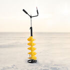 Nylon Ice Auger Ice Drill Auger Bit 8''x41'' Drill Adapter Ice Fishing Yellow US