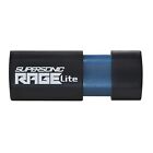 Patriot Supersonic Rage Lite USB 3.2 Gen 1 Flash Drive - 128GB - PEF128GRLB32U