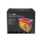Ultra Pro CACHE BOX Version 2.0 Acrylic Display for POKEMON Booster Box NEW!