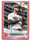 2022 Topps Update #US177 Gary Sanchez Minnesota Twins Mother's Day Hot Pink
