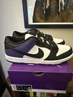 Size 10 - Nike Dunk SB Low Court Purple new In Box With Small Factory Defect