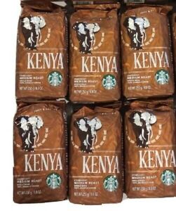 Starbucks Kenya Whole Bean Coffee - 8.8oz Bag - Pack of 6 Bags