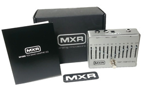 MXR New in Box Ten Band EQ Pedal, Adapter Included