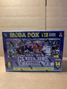 2021 Panini Contenders NFL Football Mega Box Brand New Factory Sealed ( Target )