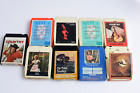 Lot of 9 Country Music 8-Track Tapes: Twitty, Williams, Lee, Wynette, etc.