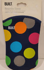 SLIM NEOPRENE SLEEVE FOR KINDLE MULTICOLOR POLKA DOTS 9 BY 5 INCHES