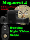 Megaorei 4A Night Vision Scope for Rifle Optical Sight Telescope Hunting Cameras