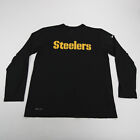 Pittsburgh Steelers Nike NFL On Field Long Sleeve Shirt Men's Black Used