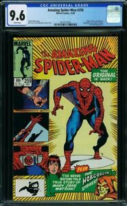 AMAZING SPIDER-MAN  #259  CGC  NM9.6  High Grade!  White Pages   4014772002