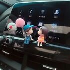 Cute Couple Cartoon Interior Ornaments Mini Figure Statue Car Dashboard Decor