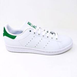 Adidas Originals Stan Smith White Green Womens Primegreen Sneakers Q47226