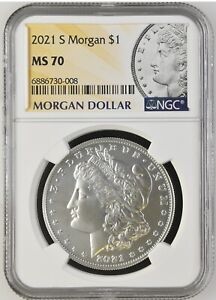 2021-S NGC MS70 Morgan Silver Dollar San Francisco 008