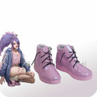 Lolita Anime cosplay shoe LOL KDA Akali Pink shoe akali Fan-fiction faction shoe
