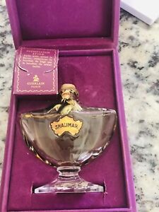 New ListingVintage Shalimar Guerlain Paris Parfum 1/2 FL OZ  Glass Bottle Sealed