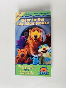 Bear in the Big Blue House Home is Where the Bear Is Volume 1 VHS 1998